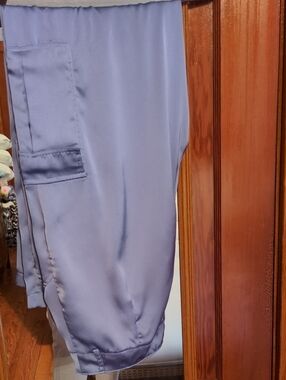 Women's Cargo Jogger Pants in Light Lavender